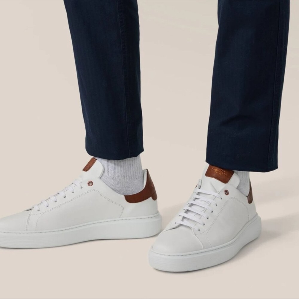 THE GOOD MAN BRAND legend London G97L-11 white dark vachetta - Picture 2 of 14
